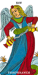 Marseilles Tarot - Major Arcana - Temperance